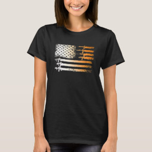 Camiseta Bandeira de Armas Vestígios Veteranos Afetados Caç