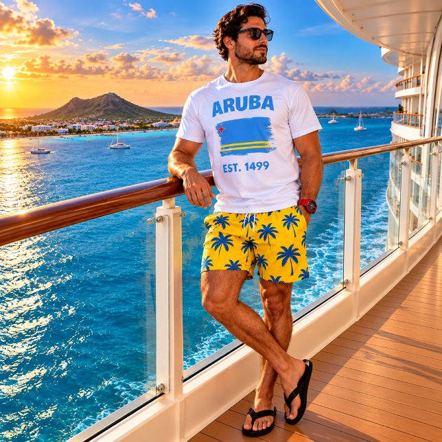 Camiseta bandeira de Aruba (Criador carregado)