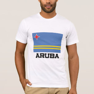 Camiseta Bandeira de Aruba