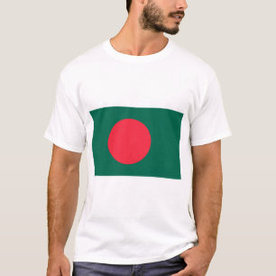 Camiseta Bandeira de Bangladesh