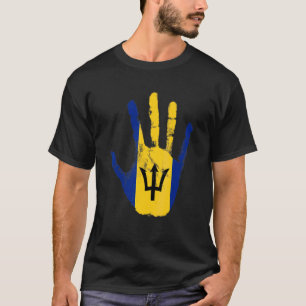 Camiseta Bandeira de Barbados Bridgetown Esporte Manual Fut
