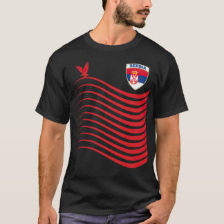 Camiseta Bandeira de Basquete Sérvia Jersey Srbija