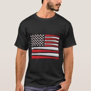 Camiseta Bandeira de Beisebol Americana Clic - Fla de Beise