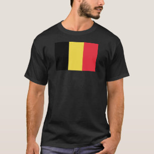 Camiseta Bandeira de Bélgica
