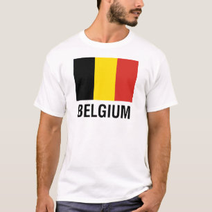 Camiseta BANDEIRA de BÉLGICA