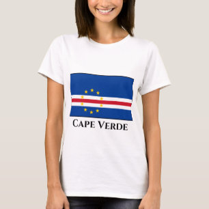 Camiseta Bandeira de Cabo Verde