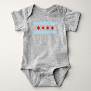 Camiseta Bandeira de Chicago
