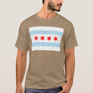 Camiseta Bandeira de Chicago retrô