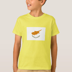 Camiseta Bandeira de Chipre