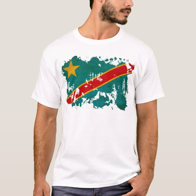 Camiseta Bandeira de Congo (Frente)