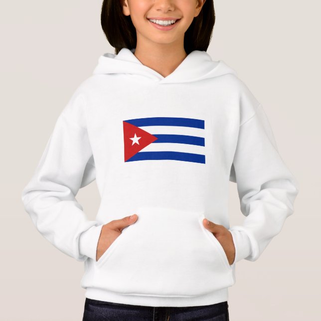 Camiseta Bandeira de Cuba (Frente)