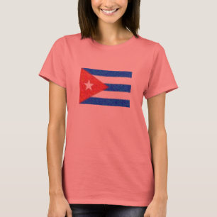 Camiseta Bandeira de Cuba