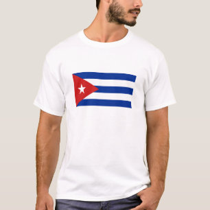 Camiseta Bandeira de Cuba