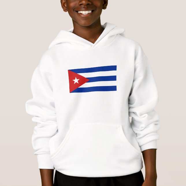 Camiseta Bandeira de Cuba (Frente)