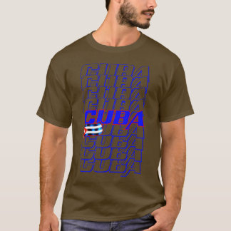 Camiseta Bandeira de Cuba 2