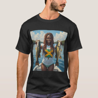 Camiseta Bandeira de Dica de Pesca no Gelo