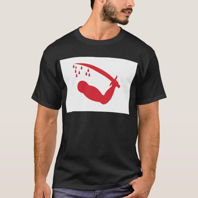 Camiseta Bandeira de Dimmits Goliad (1824) (Frente)