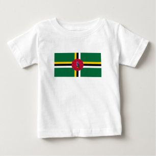 Camiseta Bandeira de Dominica