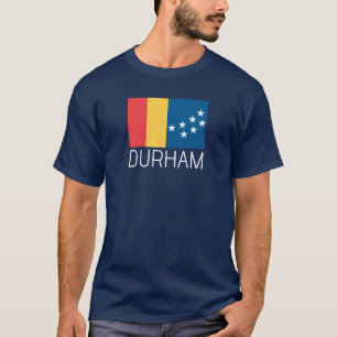 Camiseta Bandeira de Durham, Carolina do Norte