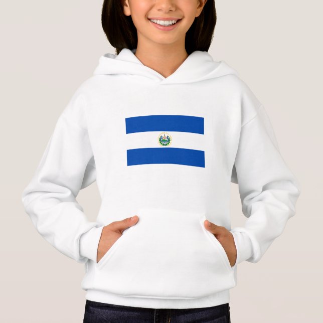 Camiseta Bandeira de El Salvador (Frente)
