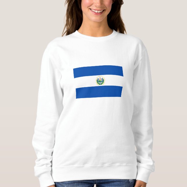 Camiseta Bandeira de El Salvador (Frente)