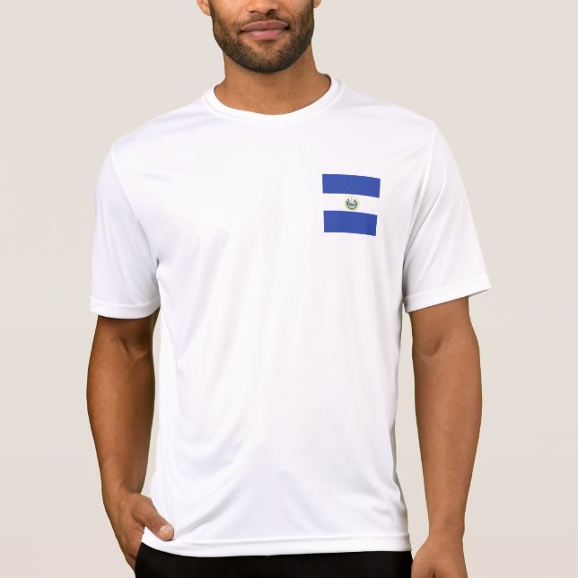 Camiseta Bandeira de El Salvador (Frente)