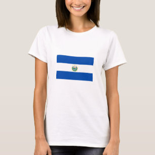 Camiseta Bandeira de El Salvador