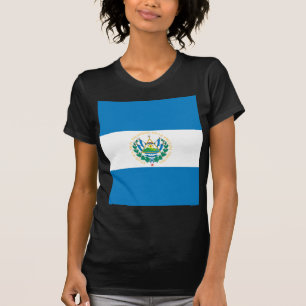 Camiseta Bandeira de El Salvador