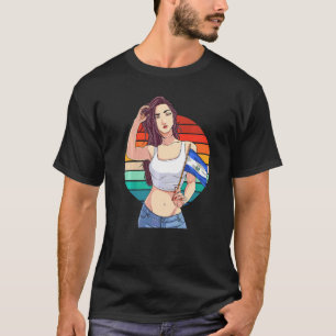 Camiseta Bandeira de El Salvador Orgulho Salvadorenho Rapar