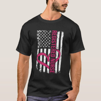 Camiseta Bandeira De Enfermeiro Registrada Para Mulheres Rn