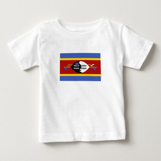 Camiseta Bandeira de Essuatíni (Frente)