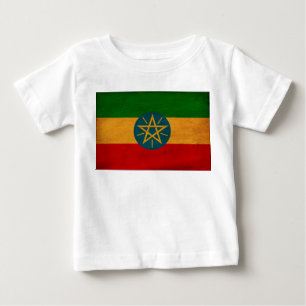 Camiseta Bandeira de Etiópia