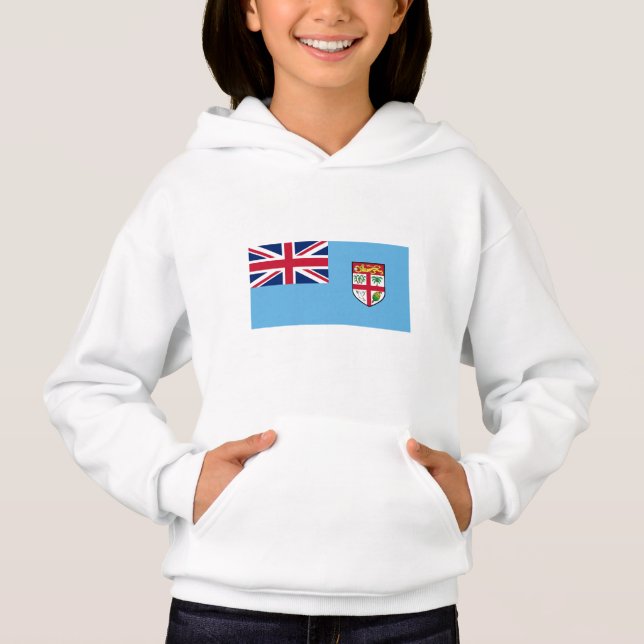 Camiseta Bandeira de Fiji (Frente)