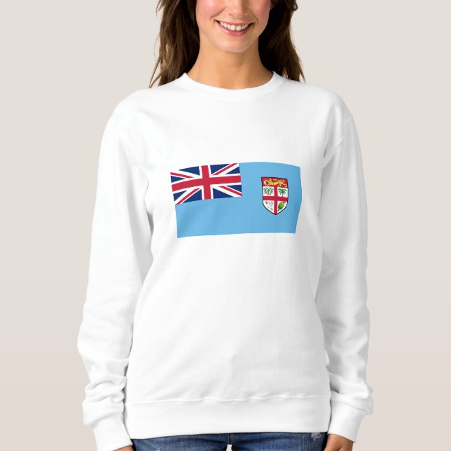 Camiseta Bandeira de Fiji (Frente)
