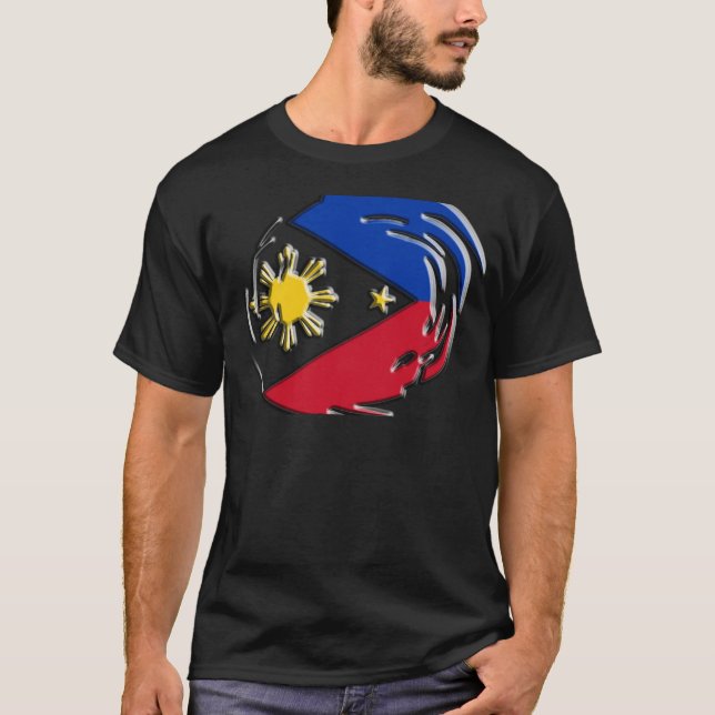 Camiseta Bandeira de Filipinas (Frente)