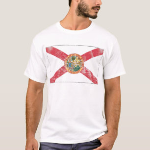 Camiseta Bandeira de Florida (afligida)