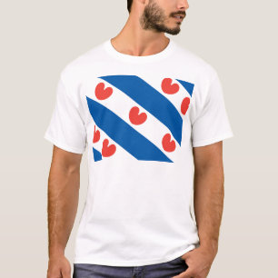 Camiseta Bandeira de Friesland
