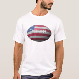 Camiseta Bandeira de futebol americano