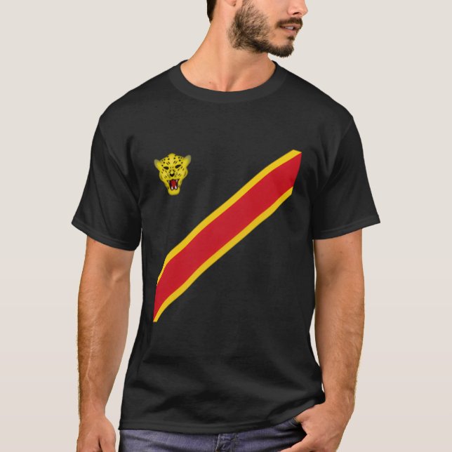 Camiseta Bandeira De Futebol Do Congo: Leopardos Da Rdc Con (Frente)