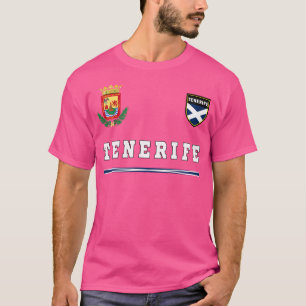 Camiseta Bandeira de futebol do Tenerife Soccersport