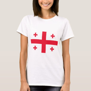 Camiseta Bandeira de Geórgia (país)