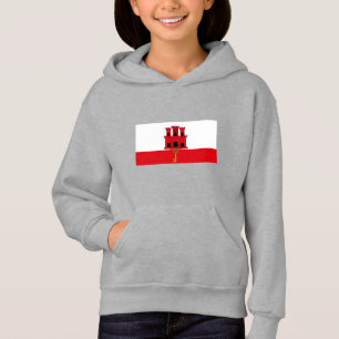 Camiseta Bandeira de Gibraltar