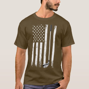 Camiseta Bandeira de Golfe Americana