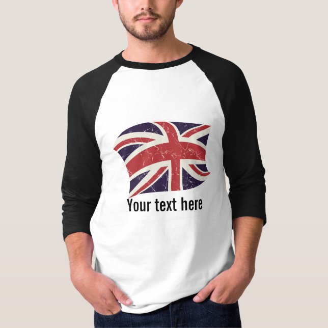 Camiseta Bandeira de Grâ Bretanha (Frente)