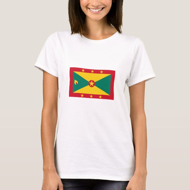 Camiseta Bandeira de Granada (Frente)