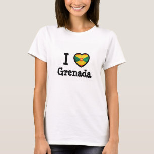 Camiseta Bandeira de Grenada