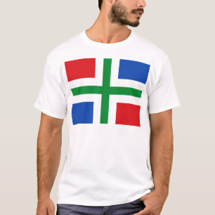 Camiseta Bandeira de Groningen (província)