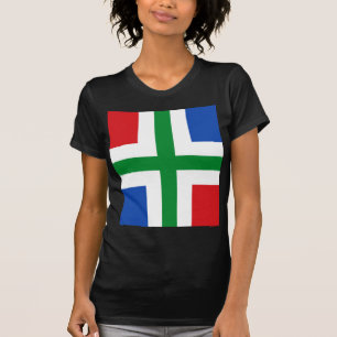 Camiseta Bandeira de Groningen (província)