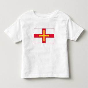 Camiseta Bandeira de Guernsey