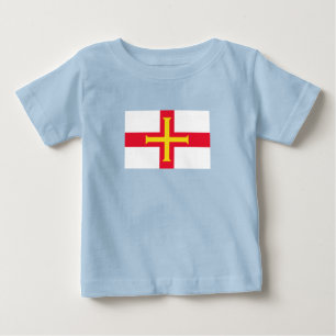 Camiseta Bandeira de Guernsey